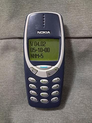 nokia 300: Nokia 3310, Б/у, цвет - Синий, 1 SIM — 1
