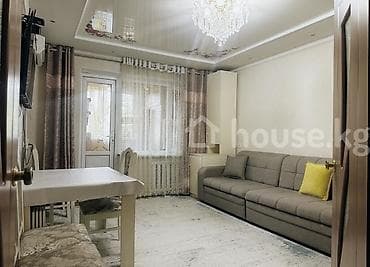 2 комнаты, 62 м², Аламедин-1 мкр Индивидуалка, 5 этаж, Евроремонт