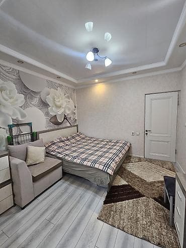 продаю 1 комнат квартира: 2 комнаты, 50 м², 105 серия, 1 этаж, Евроремонт — 9