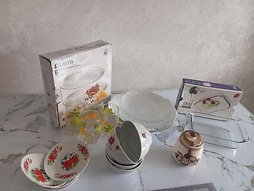 Наборы посуды: Набор посуды и кухонных аксессуаров для дома. Состав: - Набор — 1