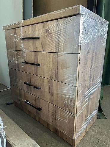 single bed: Комод для одежды, Новый, Без зеркала, цвет - Белый — 10