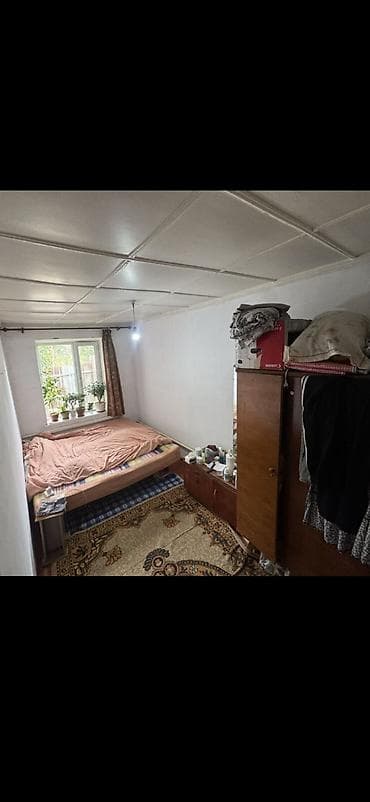 дом барачной: 65 м², 4 комнаты, Без подселения — 6