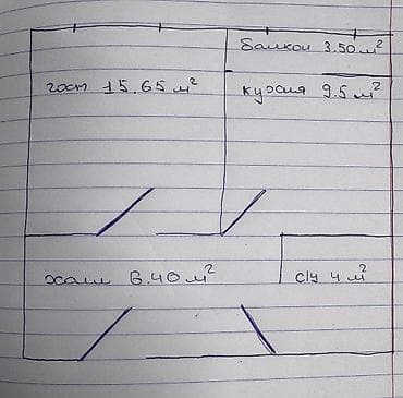 юни з: 1 комната, 40 м², Элитка, 6 этаж — 5