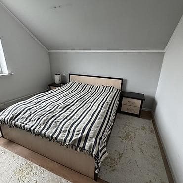 простыни ссср: Спальный гарнитур, Двуспальная кровать, ДСП, цвет - Бежевый — 1