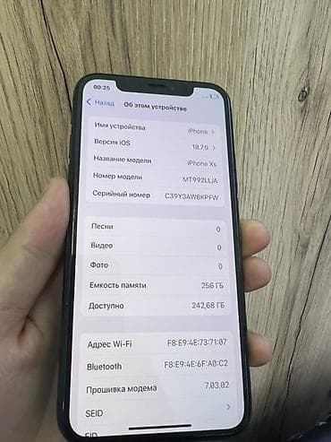 айфон zs: IPhone Xs, Б/у, 256 ГБ, Черный, Защитное стекло, 89 % — 6