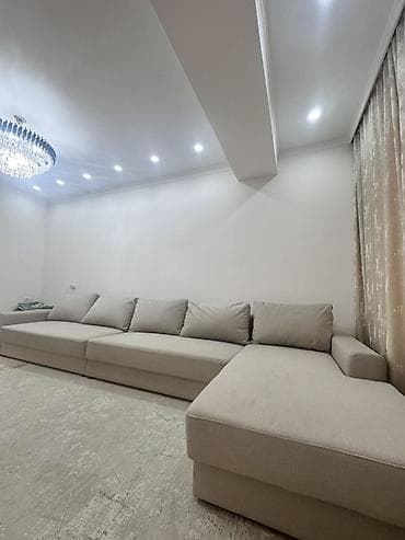 угловой диван с чехлом: Модульный диван — 2