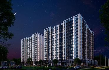 Квартиры: 2 комнаты, 83 м² — 2