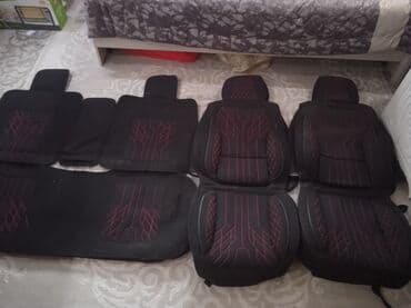 авто с последующим выкупом бишкек фит: Чехлы Тканевые, цвет - Черный — 1