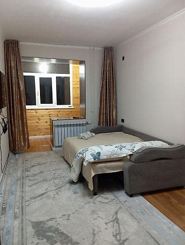 Бөлмө сатып алам: Студия/комната с балконом: светлое помещение правильной прямоугольной — 1