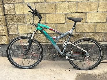 Горный велосипед с полным подвесом - Рама: двухподвес, алюминиевая
