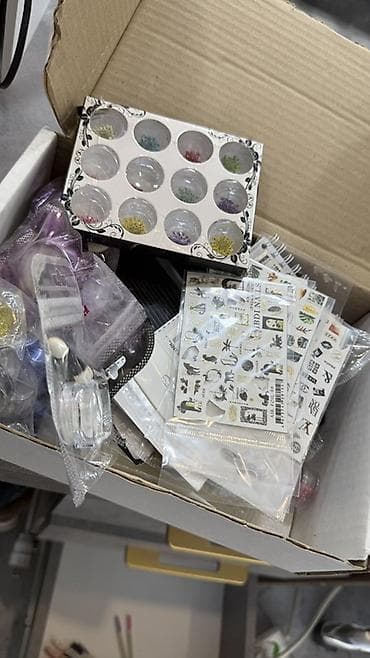 лампа фото: 40 шт. Набор профессиональных гель-лаков для маникюра Состав набора — 9