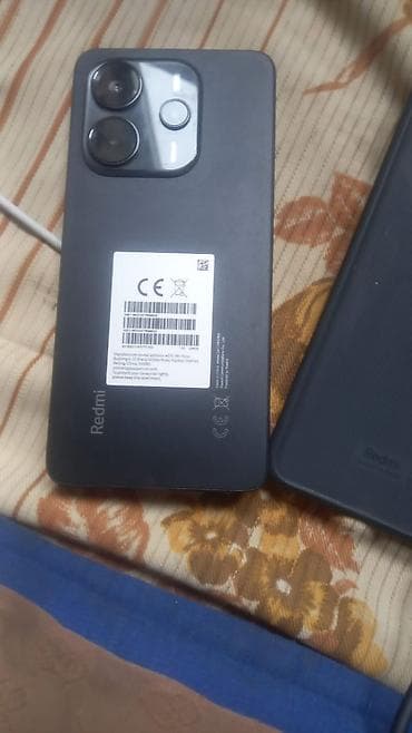 redmi 9 т: Redmi, Redmi Note 14, Колдонулган, 256 ГБ, түсү - Кара, 2 SIM — 2