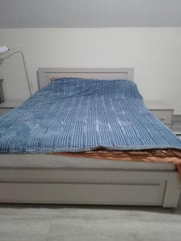 Спальные гарнитуры: Спальный гарнитур в современном стиле, цвет светло‑серый (нейтральный — 3