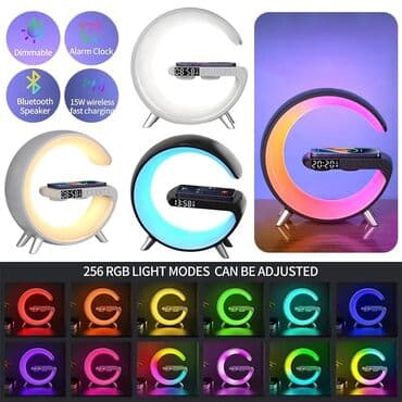 портативные колонки divoom: Ритм RGB Light динамик BT Настольная лампа с регулируемой яркостью — 4