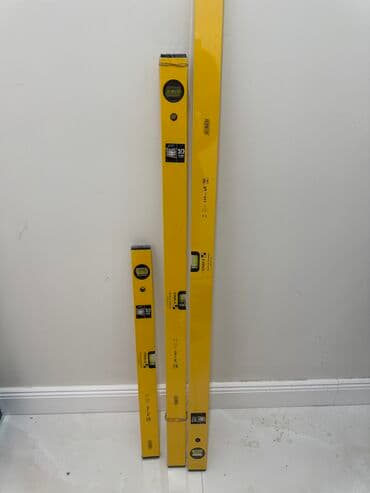 Stabila пузырьковый уровень Есть 60см 3000 сом 100см 4000 120см