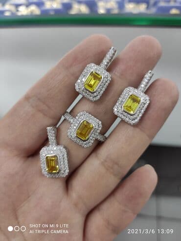 набор пандора: Очень красивый Набор Серебро 925 пробы Дизайн Италия Камни цирконы по — 1