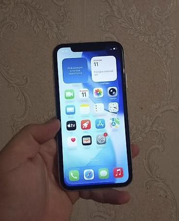 ipad iphone: IPhone 11, Б/у, 128 ГБ, Белый, Зарядное устройство, Чехол, Кабель, 82 % — 2