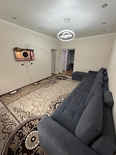 квартира нижний ала арча: 3 комнаты, 68 м², Индивидуалка, 3 этаж, Евроремонт — 1