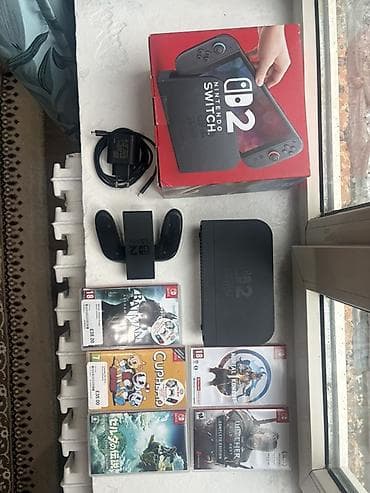 Nintendo Switch OLED: Nintendo Switch 2, в идальном состоянии!!! С популярными играми! — 3
