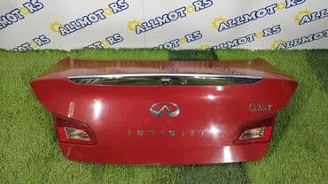 infinity g35: Крышка багажника Infiniti, Б/у, Оригинал — 1