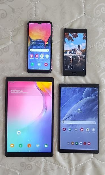 samsung a11: Планшет, Samsung, 10" - 11", Wi-Fi, Б/у, Классический цвет - Черный — 1
