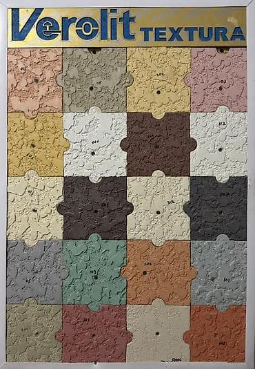Оңдоп-түзөө жана курулуш: Декоративная штукатурка Verolit Textura — палитра и образцы фактур - — 1