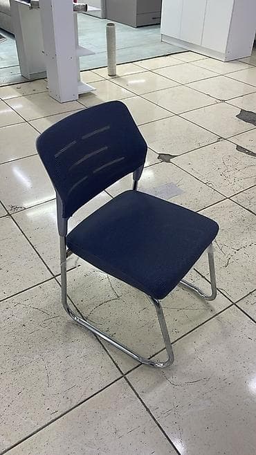 кресло икея: Офисное кресло, С колесиками, цвет - Черный, Экокожа — 6