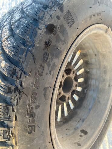 купить литые диски на ниву бу: Колеса в сборе R 16, Зима, Б/у, Легковые, отверстий - 5 — 2