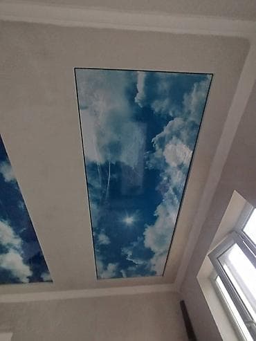 Натяжной потолок Глянцевое, Матовое, 3D потолки Бесплатный замер, Гарантия, Монтаж