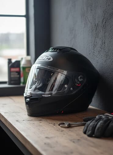 микрофон с колонками: Продаю Гермошлем фирмы HJC из Германии! Новый размер XS 54-55 см — 2