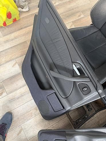 3 uz: Продается на w210 салон черная кожа электро сидения дверные карты — 4
