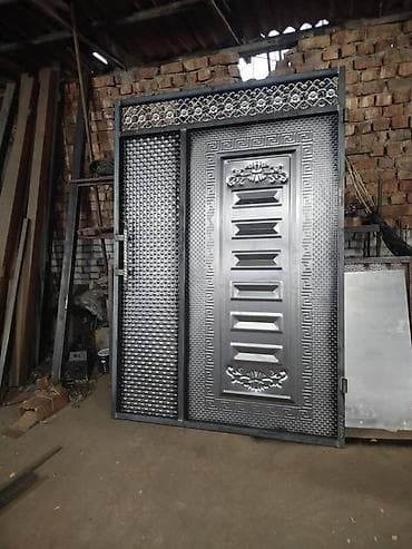 распашные: 🚪 Изготавливаем качественные ворота на заказ! ✔ Надёжные и прочные — 6