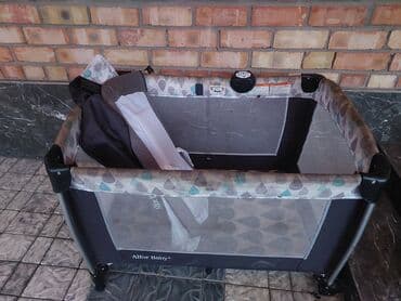 дет игрушка: Манеж-кровать, Складной — 1