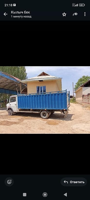 с выдвижным экраном: Грузоперевозки на бортовом/фургонном грузовике - Тип: малотоннажный — 1