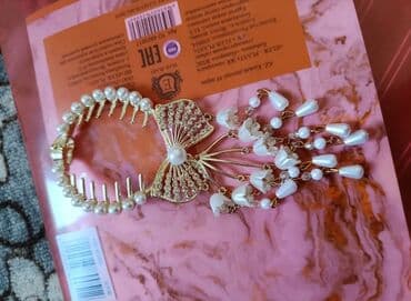 Чемоданы: Аксессуар для волос, Заколка, Женские, Материал: Металл — 2