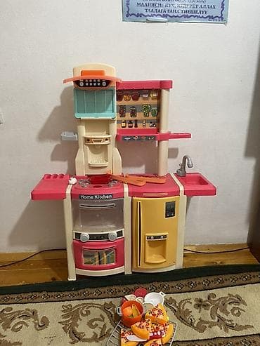 Детская игровая кухня Home Kitchen - Большой модульный гарнитур с