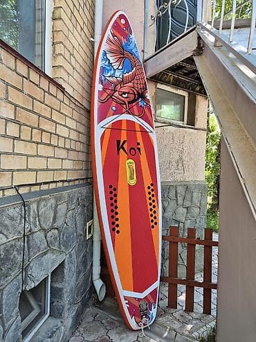 Спорт и хобби: SUP-доска Koi (надувная) Покупали в прошлом году. В отличном состоянии — 1