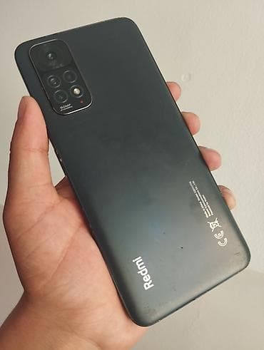 microlab pro: Redmi, Redmi Note 11, Б/у, 64 ГБ, цвет - Черный, 2 SIM — 1