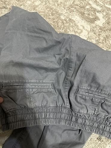 Куртки: 3в1😍Серые брюки-джоггеры от GAP +водолазка от Аддидас бежевом — 6