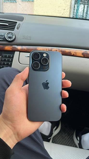 IPhone 15 Pro, Black Titanium