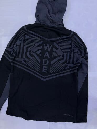 mango: Мужская толстовка, L, Li-Ning, Новый, цвет - Черный, Самовывоз — 3