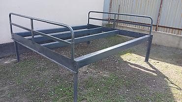 Дом и сад: Тапчан 235 x 215 x 110 м, Металл — 2