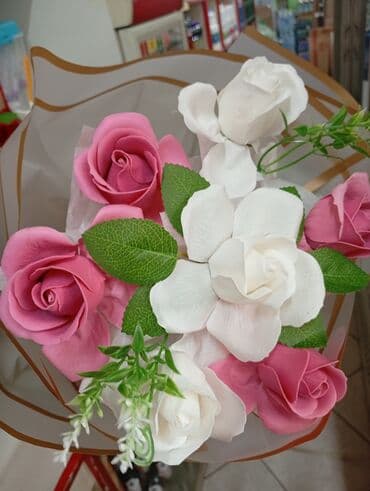 блоки питания delux: Самындан жазалган букеттер 💐 🧼 
аябай кооз сонун 👍 — 4