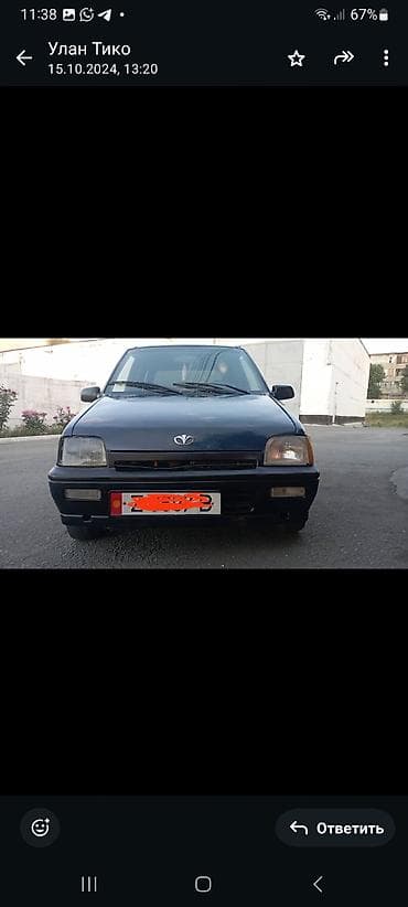 тико девоо: Daewoo Tico: 1994 г., Ручные, Бензин, Хэтчбэк — 5