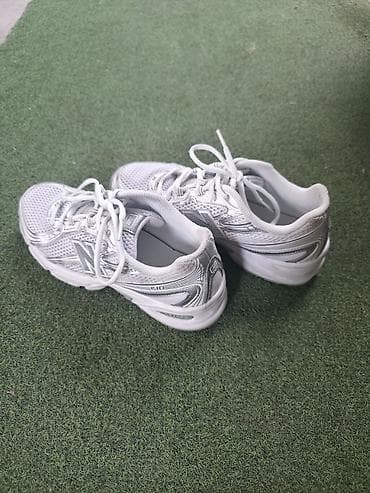 белые шнурки: Кроссовки, 39.5, New Balance, Новый, цвет - Белый, Самовывоз, Платная доставка — 4