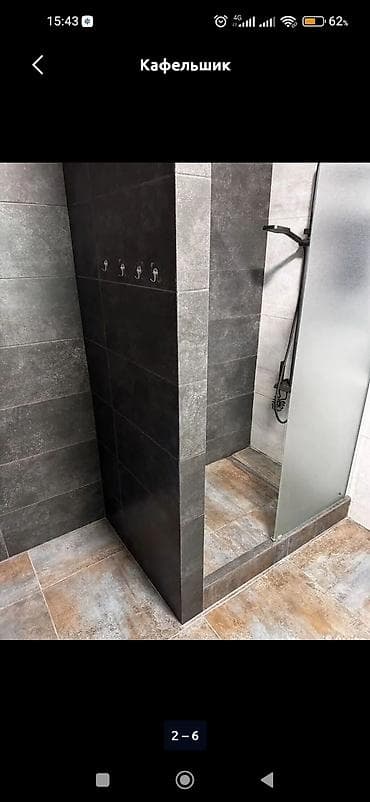 Двери на заказ: Услуги кафельщика - Профессиональная укладка керамической плитки — 1