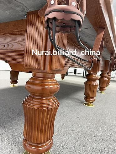 Бильярдные столы: Бильярдный «КОРОЛЕВСКИЙ» для русской пирамиды Размер - 12 фут Игровая — 9