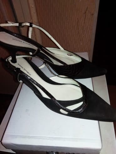 туфли беж цвет: Элегантные босоножки раз 38 натур замша+ кожа производства Италия — 1