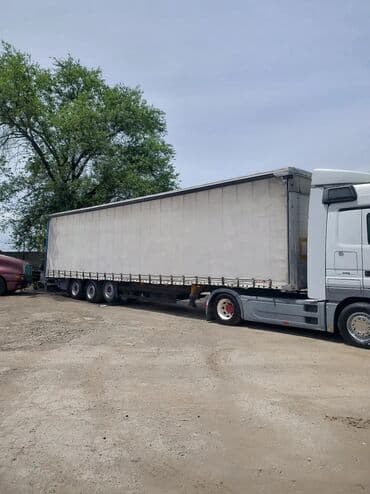 атего 818: Тягач, Mercedes-Benz, 2008 г., Шторный — 5