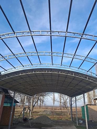 Столдор: Металлические навесы и каркасы под ключ - Типы конструкций — 5